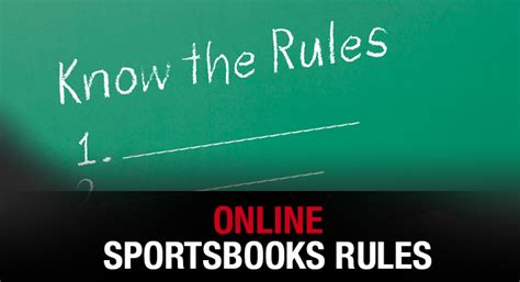 Sportsbook Rules & Policies .